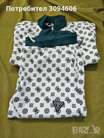 Уникален комплект в зелено и розово, снимка 2 - Комплекти - 53310443