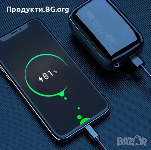 Безжични TWS слушалки с шумопотискане и 8 часа работа, снимка 3 - Bluetooth слушалки - 50743108