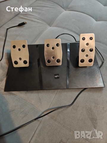 Волан с педали и шифтър, снимка 4 - Джойстици и геймпадове - 53923503