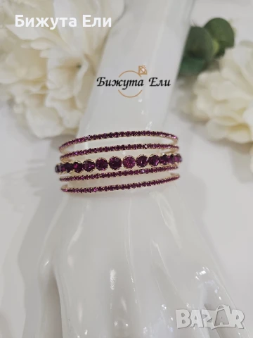 Гривна кристали , снимка 2 - Гривни - 50800435