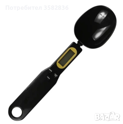 Цифрова кухненска везна с лъжица и LCD дисплей Kolzp – прецизно измерване на съставки, снимка 2 - Аксесоари за кухня - 52287205