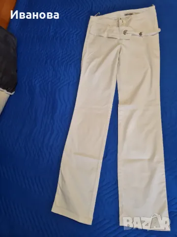 Панталон Кенсол в бяло, размер 44 БГ номерация, снимка 4 - Панталони - 50231280