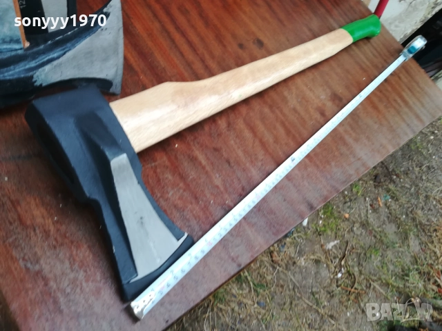 брадва с клин 2кг-дървена дръжка в два цвята 0810251736, снимка 5 - Градински инструменти - 51988648