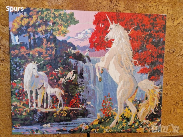 Ръчно рисувани картини 40х50см, снимка 7 - Картини - 47043273