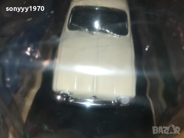 renault dauphine-metal car 2306259619, снимка 4 - Колекции - 50761840