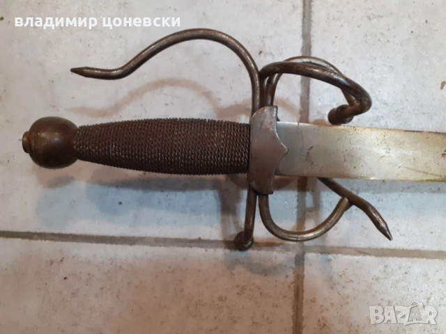  средновековен меч,сабя,ятаган,шпага,рапира, снимка 2 - Антикварни и старинни предмети - 45615394