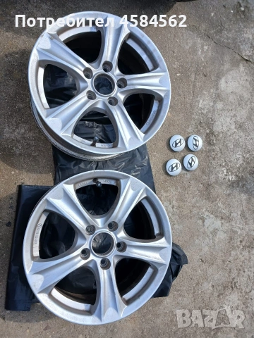 16" алуминиеви джанти Hyundai Tucson – 4 бр. + TPMS