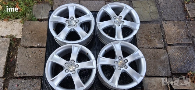 4бр. ляти джанти 6.5J16 ET43. Ronal. 5x100 мм. 57.1 мм среден отвор. OEM 6L0601025M....