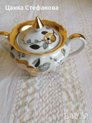 Част от сервиз,, Золотая роза,,, снимка 4 - Други стоки за дома - 52708793