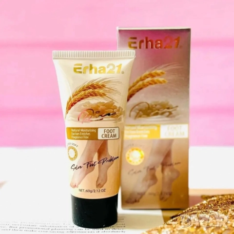 Интензивен крем за крака Erha21 – Хидратира, възстановява, омекотява, снимка 4 - Други - 51968482