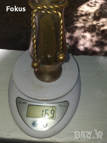 ВАЗА БРОНЗ МЕСИНГ, снимка 6 - Антикварни и старинни предмети - 53519559