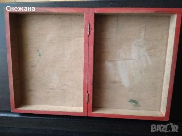 Стара дървена кутия "Болен здрав носи", снимка 5 - Антикварни и старинни предмети - 45856936