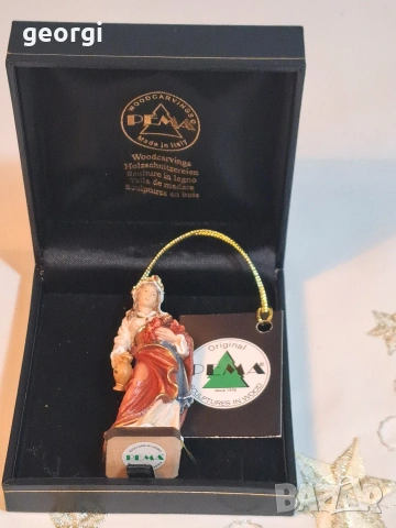 италианска мини скулптура дърворезба Pema , снимка 10 - Декорация за дома - 53010532