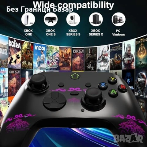 Нов джойстик Жичен гейм контролер за Xbox One Series X|S PC с жак 3.5 мм, снимка 6 - Аксесоари - 53827349
