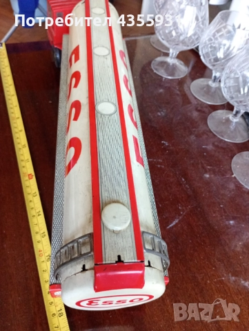 50см Стара играчка камион старинна играчка метален камион  стари играчки камионче, снимка 6 - Колекции - 52160137