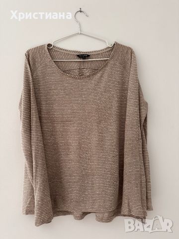 Ленена блуза “Massimo Dutti”, снимка 1 - Блузи с дълъг ръкав и пуловери - 45484431