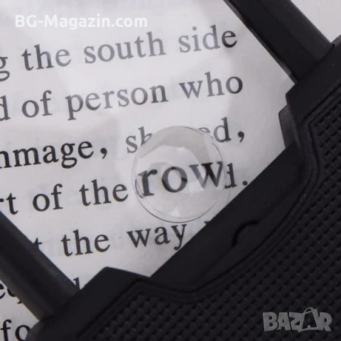 Джобна сгъваема ръчна лупа с LED осветление UV светлина за четене бижута фалшиви пари деца насекоми, снимка 5 - Други инструменти - 50919645