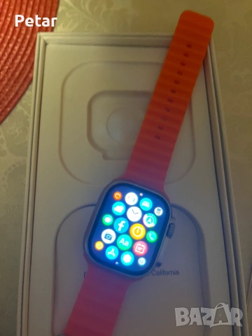 Смарт часовник Ultra 3 стил– много добро състояние, снимка 2 - Смарт гривни - 54220692