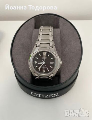 Мъжки часовник Citizen Eco-Drive Titanium, снимка 2 - Луксозни - 46391306