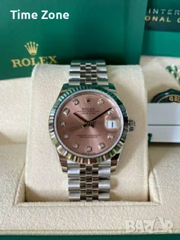 Rolex Datejust 31mm Two-Tone Yellow Gold MOP Dial Diamond Jubilee Дамски Различни Варианти, снимка 15 - Дамски - 48183035