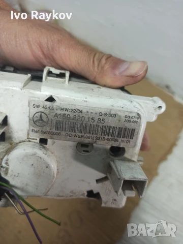 Панел климатик A 169 830 13 85 Mercedes-Benz B 180 W245 , снимка 8 - Части - 51341348