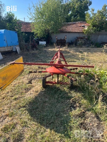 Немски роторен сеносъбирач , снимка 10 - Селскостопанска техника - 51154525