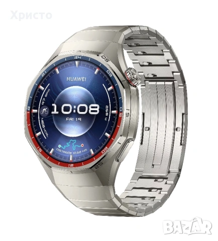 ГАРАНЦИОНЕН!!! Мъжки смарт часовник Huawei Watch GT 6 Pro, 46MM, Titanium