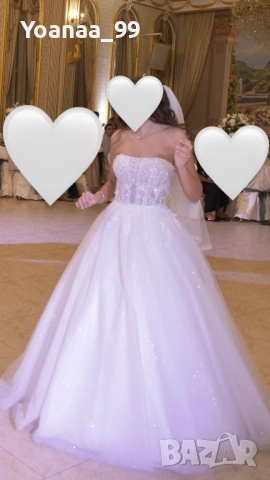 Булчинска рокля, снимка 4 - Рокли - 53508071