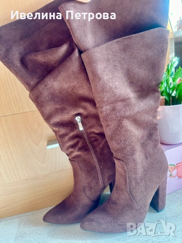 Нови велурени ботуши