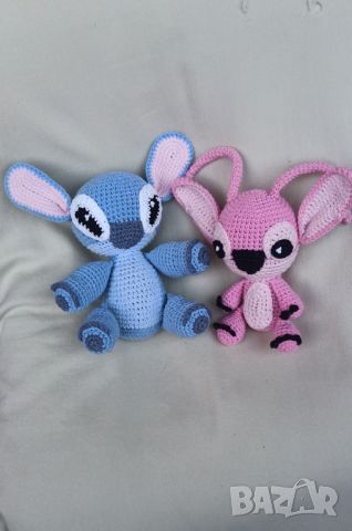 Плетена играчка Стич - Stitch, снимка 1 - Плюшени играчки - 45217840