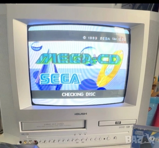  SEGA Mega CD 2 / Mega Drive – Boxed + 2 Games, снимка 3 - Други игри и конзоли - 52813725