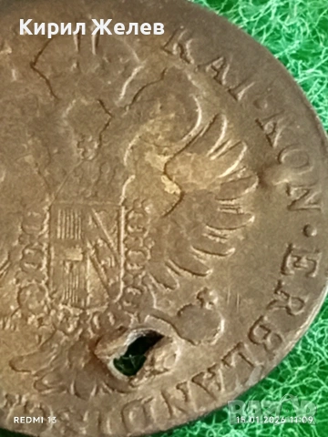 Сребърна монета 12 кройцера 1795г. Франц втори Австрия за КОЛЕКЦИЯ 52945, снимка 6 - Нумизматика и бонистика - 53106480