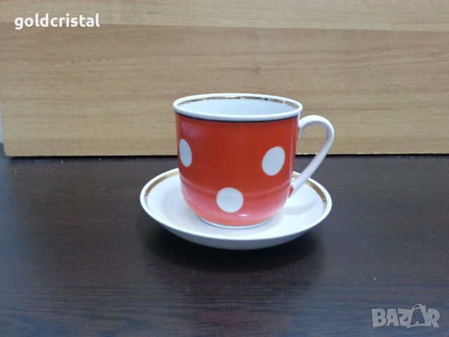 Стар руски порцелан чаша за чай , снимка 2 - Антикварни и старинни предмети - 46337346