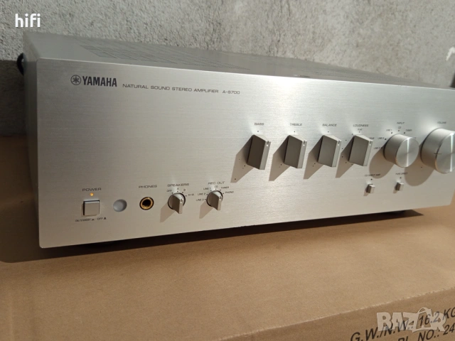 Стерео усилвател Yamaha A-S700, снимка 2 - Ресийвъри, усилватели, смесителни пултове - 54020119