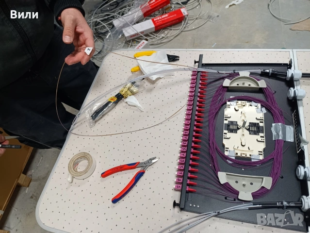 Изграждане на оптични и кабелни интернет мрежи