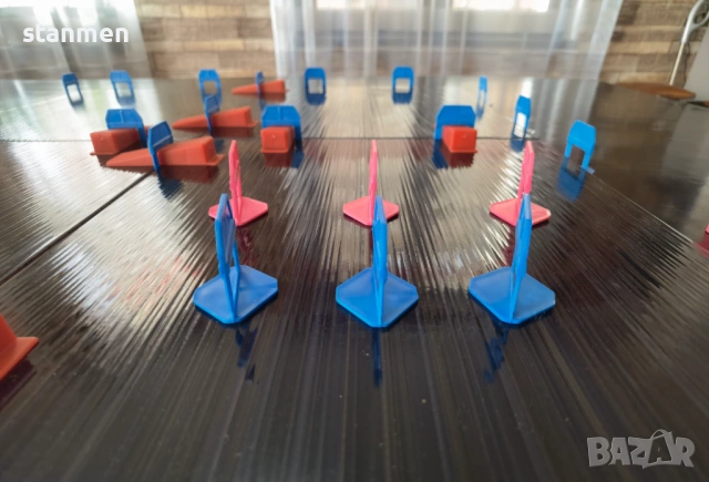 Клипсове и Клинове за нивелиране на плочки за Хоризонтално и Вертикално полагане. , снимка 6 - Гранитогрес и плочки - 54067453