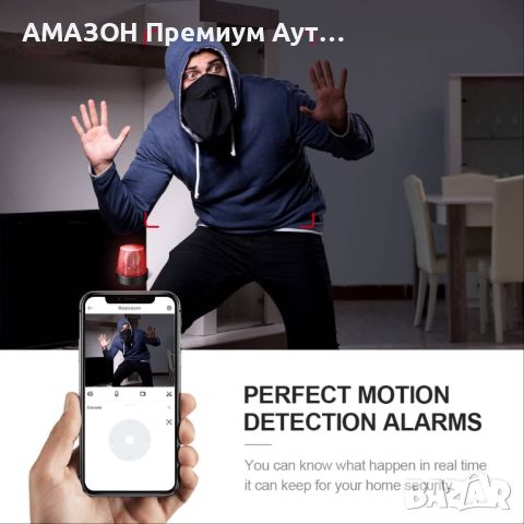 AOBOCAM Mini Spy WiFi 4K/HD  безжична Малка Вътрешна камера за наблюдение/APP/движение/Н, снимка 6 - Камери - 45318177