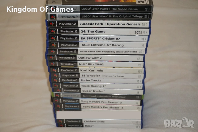 Игри за PS2 Lego/Jurrasic Park/24 The Game/Turbo Trucks/Tony Hawk's/Kuri Kuri/Turbo Trucks/NHL Hitz/, снимка 15 - Игри за PlayStation - 54081112