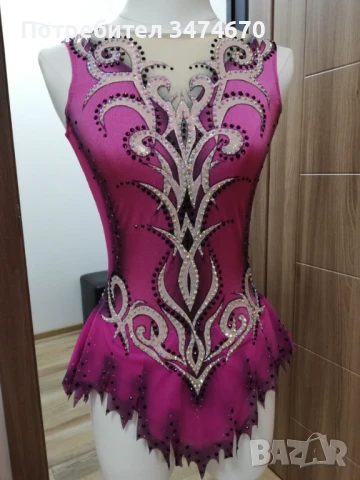 Трико ново за художествена гимнастика/танци/модерен балет/акробатика., снимка 7 - Спортна екипировка - 51329018