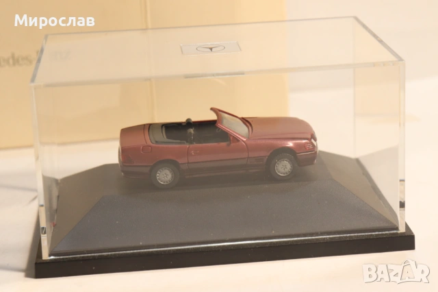 HERPA H0 1/87 MERCEDES BENZ 124 КОЛИЧКА МОДЕЛ, снимка 5 - Колекции - 53623379