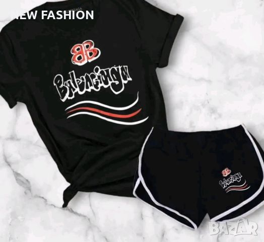 Дамски Памучни Комплекти : XS-XL : BALENCIAGA , снимка 1