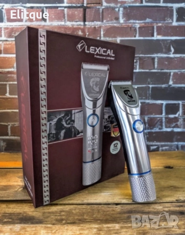 Акумулаторна машина Lexical LHC-5670 за коса и брада, 5W, 2200mAh, LCD дисплей, снимка 2 - Машинки за подстригване - 52870816