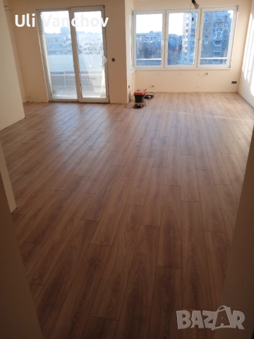 Монтаж на ламинат и ламперия , снимка 8 - Ламиниран паркет и подложки - 52959148