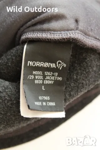 NORRONA 29 Wool jacket - мъжка горница, размер L, снимка 5 - Спортни дрехи, екипи - 48620487