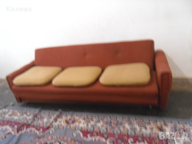 Диван разтегателен и фотьойли, снимка 2 - Дивани и мека мебел - 52174861
