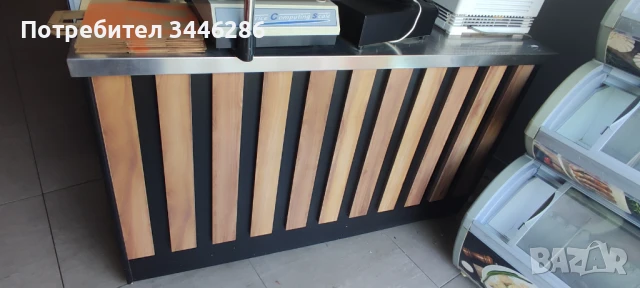 Търговска щанд масата с чекмедже от неръждаема стомана 