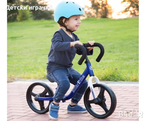 Колело баланс сгъваемо smarTrike, синьо, снимка 1