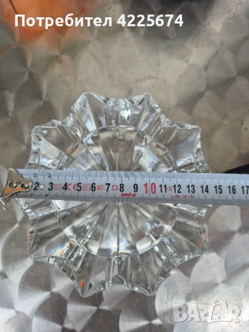 Продавам стъклен пепелник, снимка 5 - Декорация за дома - 49153781