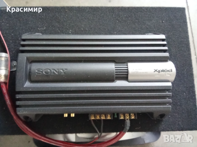 Бас каса Sony 12" с усилвател Sony 350W, снимка 5 - Ресийвъри, усилватели, смесителни пултове - 52809669