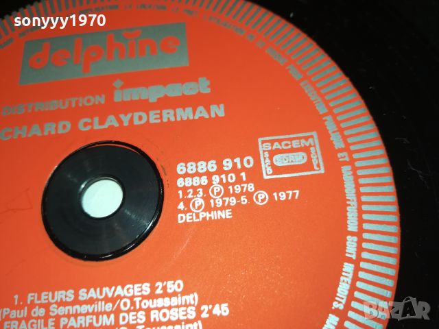 clayderman x3 made in france 2407241537, снимка 9 - Грамофонни плочи - 46683607